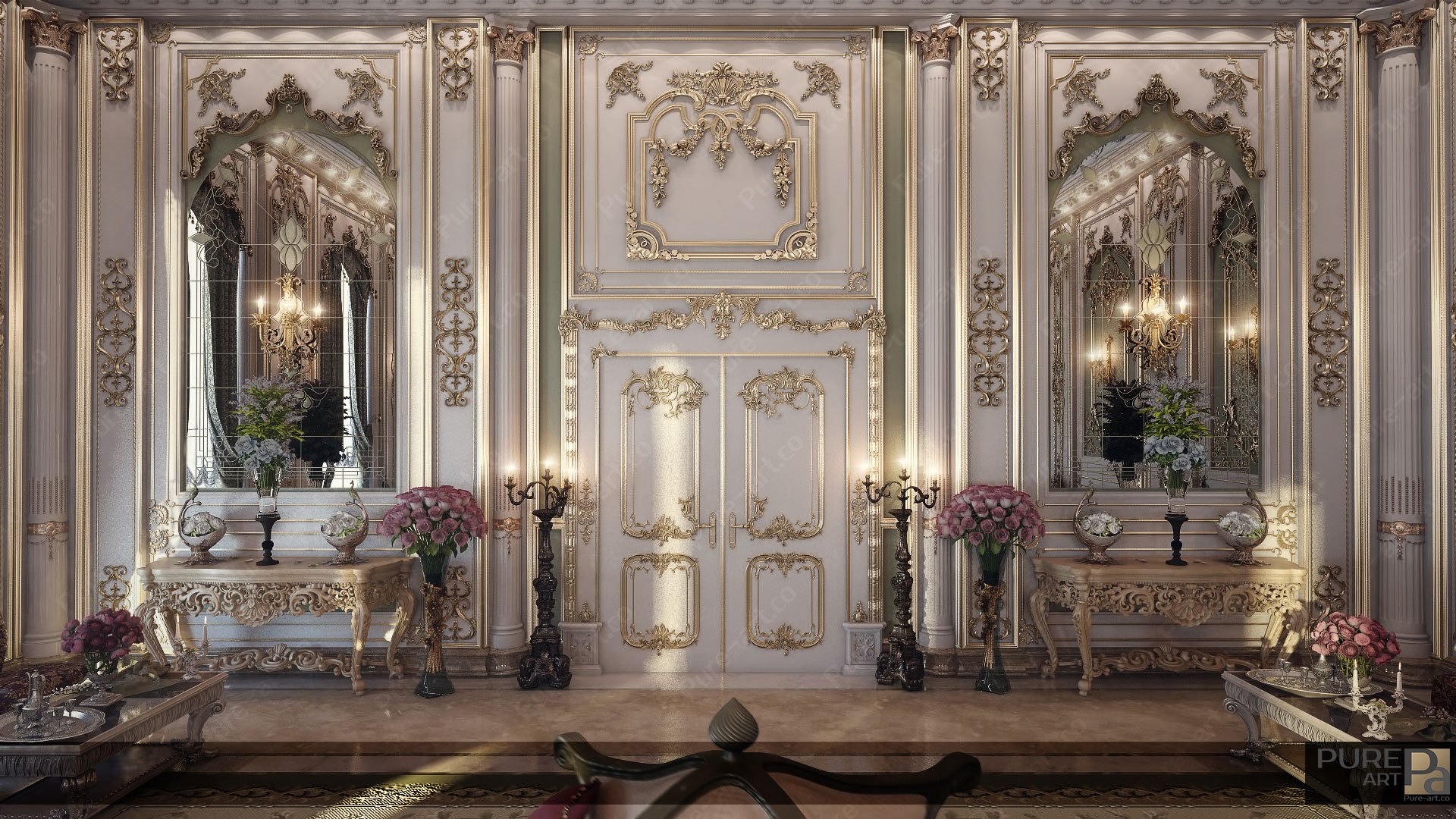 luxury-palace-ladies majlis-Qatar