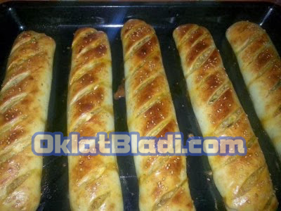 كومير محشي بالدجاج والخضر والجبن